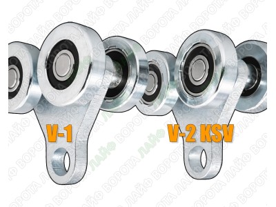 Роликова каретка для фарбувальних камер V-2 — покращена версія від КСВ Системи Воріт