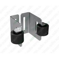 142345. Уловитель для откатных ворот с резиновыми роликами и регулировкой по ширине 142345. Уловитель для откатных ворот с резиновыми роликами и регулировкой по ширине