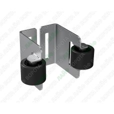 142345. Уловлювач для відкатних воріт з гумовими роликами та регулюванням по ширині