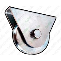 372331. Ролик Ø78 мм под КРУГЛЯК + кронштейн внешний