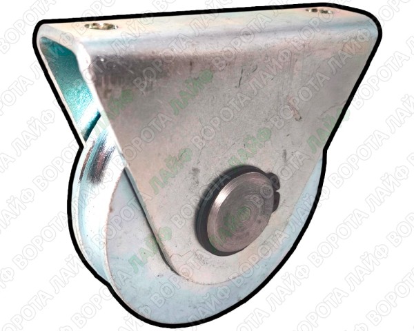372341. Ролик Ø98 мм под КРУГЛЯК + кронштейн внешний