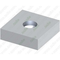 VC2201.020. Нижняя пластина 60×15 мм для петли М18