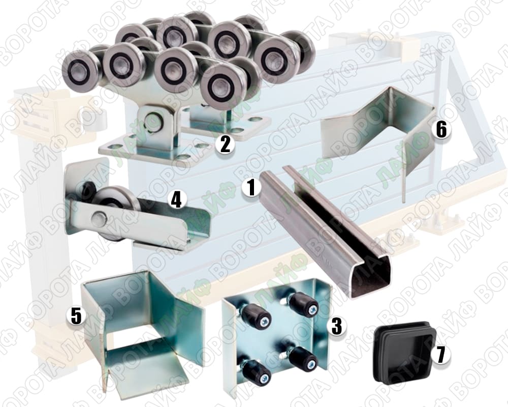 Комплект фурнітури НВ Економ 800 кг